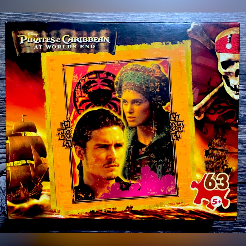 Mega Pirates of the Caribbean At Worlds End 63 piece puzzle 🧩